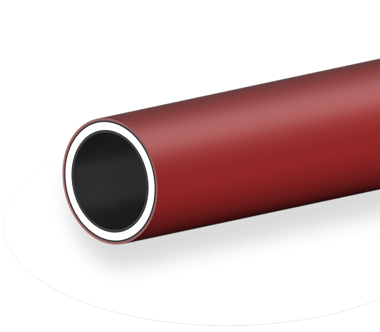 Трубы термостойкие многослойные ГЕОПРО MAX с дополнительной защитной оболочкой и негорючим внутренним слоем (ПВ-0 по ГОСТ Р 53313-2009)